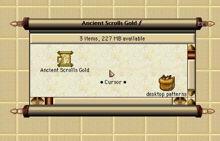 Ancient Scrolls Gold