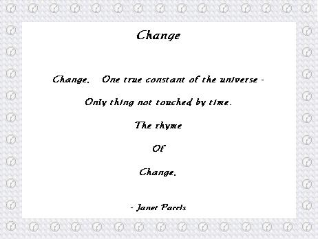 Change