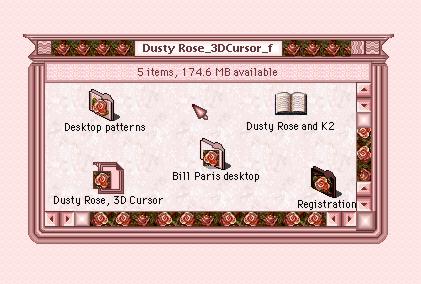 Dusty Rose, 3D cursor
