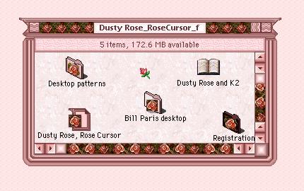 Dusty Rose, Rose cursor